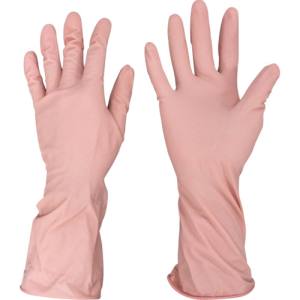 オカモト OKAMOTO オカモト ふんわりやわらか 天然ゴム手袋 ピンク Lサイズ OK-1-P-L
