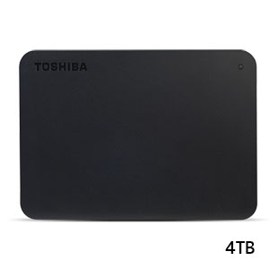東芝 TOSHIBA 東芝 HDTB440AK3CA 外付け ポータブルHDD 4TB ハードディスク USB3.0対応