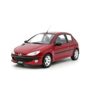 京商 kyosho 京商 OTM1039 OTTO mobile 1/18 プジョー 206 S16 1999 レッド