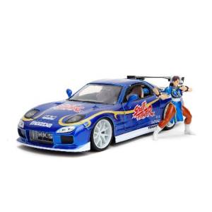 京商 kyosho 京商 JADA30838 Jada Toys 1/24 1993 マツダ RX-7 ストリートファイター/ 春麗 チュン リー フィギュア付