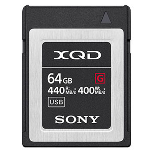 ソニー SONY海外パッケージ ソニー XQDカード 64GB QD-G64F