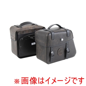 ヘプコアンドベッカー Hepco&Becker ヘプコアンドベッカー 620355 00 08 サイドレザーバッグ ラゲッド C-Bowサイドキャリア用 左右セット ブラウン