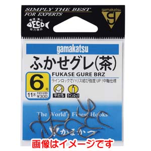 がまかつ gamakatsu がまかつ ふかせグレ 茶 8号 66-706