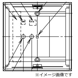 パナソニック panasonic パナソニック NNFK27401JLA9 LED□350埋込乳