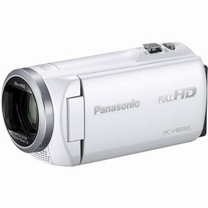 パナソニック Panasonic パナソニック Panasonic HC-V480MS-W デジタルハイビジョンビデオカメラ ホワイト
