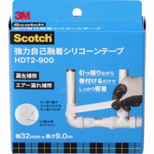 スリーエム 3M スリーエム 3M HDT2-900 強力自己融着シリコーンテープ HDT2 32mmX9.0m