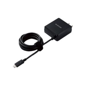 エレコム ELECOM エレコム ELECOM Power Delivery対応 USB AC充電器(18W/ケーブル1.5m) ブラック MPA-ACCP04BK