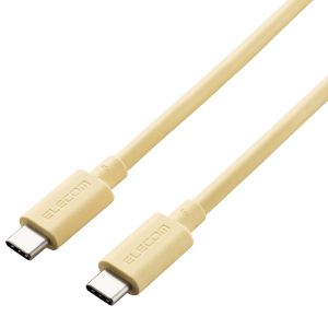 エレコム ELECOM エレコム USB4-APCC5P08YL USB4ケーブル C-Cタイプ 0.8m イエロー