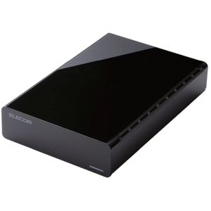 エレコム ELECOM エレコム ELD-HTV040UBK ELECOM Desktop Drive USB3.2 Gen1 4.0TB Black