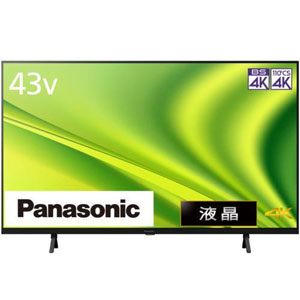 パナソニック Panasonic パナソニック Panasonic TH-43MX800 4K液晶ビエラ 液晶テレビ 43V型