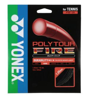 ヨネックス YONEX ヨネックス テニス 硬式テニス用ガット ポリツアーファイア125 PTGF125 ブラック 007
