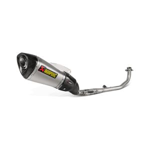 アクラポビッチ AKRAPOVIC アクラポビッチ S-H125R6-ASZT/1 レーシングライン チタン GROM/MSX125 16-20