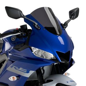 プーチ Puig プーチ 3737F レーシングスクリーンR-Racer D.スモーク YZF-R3/R25 19-