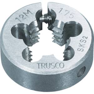トラスコ TRUSCO トラスコ T75D-33X2.0 丸ダイス 細目 75径 M33X2.0 SKS メーカー直送 代引不可 北海道沖縄離島不可