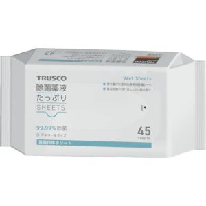 トラスコ TRUSCO トラスコ TJYT-45 除菌薬液たっぷりシート45枚