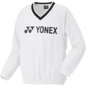 ヨネックス YONEX ヨネックス メンズ レディース テニス 裏地付ブレーカー 32033 ホワイト 011 S