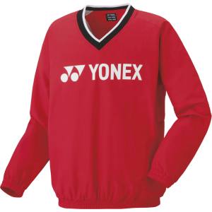 ヨネックス YONEX ヨネックス メンズ レディース テニス 裏地付ブレーカー 32033 サンセットレッド 496 SS