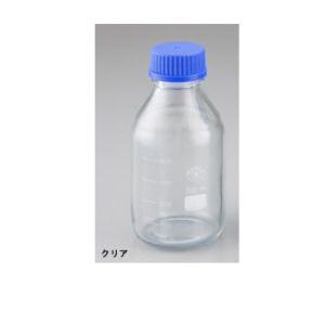 アズワン  AS ONE アズワン セーフティねじ口瓶 クリア 250mL 1-973-01 Q700R-002C