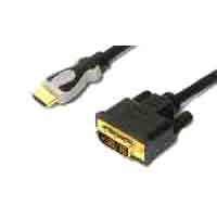 NB HDMI(オス)-DVI24ピン変換ケーブル 1m LDC-HDV10