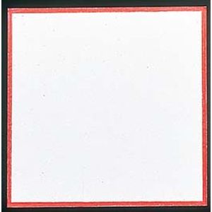 アーテック 赤枠耐油天紙(300枚入) 4寸 291-R-12