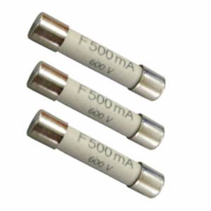 共立電気計器 KYORITSU 共立電気計器 8923 3個セット ヒューズ 500mA/600V Φ6.3×32mm