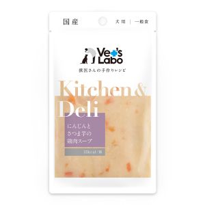 ジャパンペットコミュニケーションズ ジャパンペット Kitchen & Deli にんじんとさつま芋の鶏肉スープ 80g