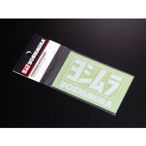 ヨシムラ YOSHIMURA ヨシムラ 904-213-1200 ステッカー 85mm 白