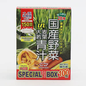 ヒロコーポレーション ヒロコーポレーション 国産野菜in大麦若葉青汁 SpecialBox100包