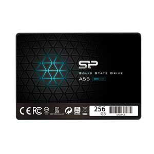 "シリコンパワー silicon power Slim S55シリーズ 256GB 2.5""SSD 7mm厚 3年保証 SPJ256GBSS3A55B"