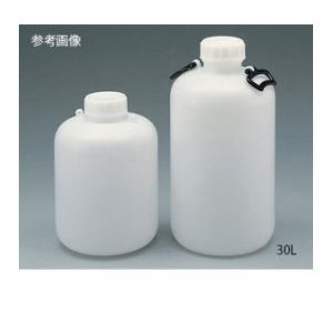 三宝化成 広口瓶(HDPE製) 20L 5-011-05