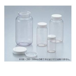 三宝化成 三宝化成 クリヤ広口瓶 透明エンビ製 250mL 5-031-02
