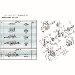 アルバック ULVAC アルバック GLD-280A GLD-280/280A/280B用メンテナンスキットA
