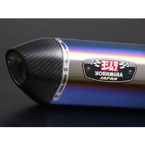 ヨシムラ YOSHIMURA ヨシムラ 110-235-5W80B Slip-On R-77Sサイクロン STBC Ninja250/400 18-20