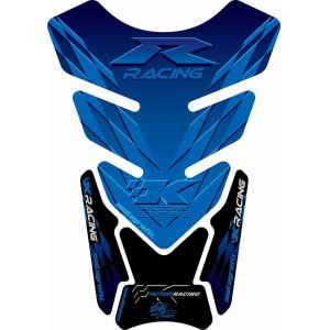 モトグラフィックス MOTOGRAFIX モトグラフィックス MT-TK008B タンクパッド ブルー KAWASAKI QUADPAD