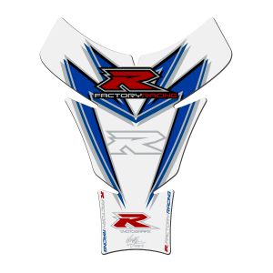 モトグラフィックス MOTOGRAFIX モトグラフィックス MT-TS014BW タンクパッド BLU/WHT GSX-R600/750/1000