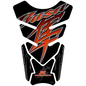 モトグラフィックス MOTOGRAFIX モトグラフィックス MT-TS019KO タンクパッド BLK/ORG GSX1300R隼