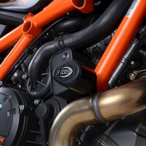 R&G アールアンドジー R&G RG-CP0486BL エアロクラッシュプロテクター ブラック KTM 1290Super Duke R 20-