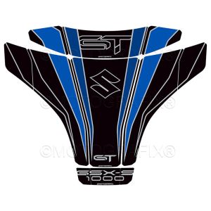 モトグラフィックス MOTOGRAFIX モトグラフィックス MT-TS039KBB タンクパッド BLK/ブルー GSX-S1000GT 22-23