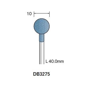 ミニター ミニモ Minimo ミニター ミニモ DB3275 研磨用ゴム砥石 WA ハード #600 φ10 10本