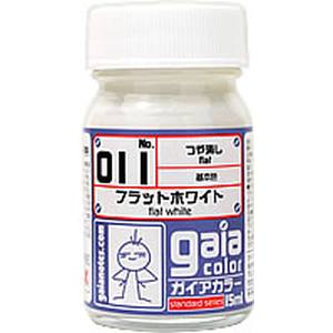 ガイアノーツ ガイアノーツ 33011 基本カラー 011 フラットホワイト 15ml