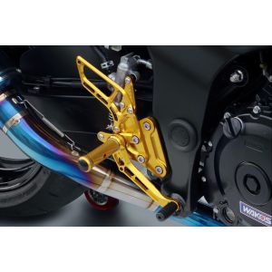 ケイファクトリー K-FACTORY ケイファクトリー 244MZBR0604 ライディングステップ ステイゴールド GSX1300隼