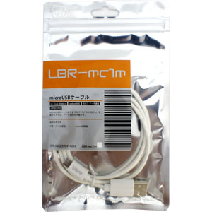 充電・通信用 Libra microUSBケーブル LBR-mc1m 1m