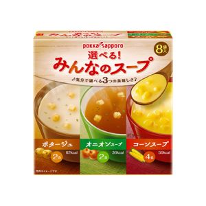 ポッカサッポロ ポッカサッポロ ハッピースープ 徳用つぶコーン 8袋入