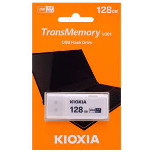 キオクシア Kioxia 海外パッケージ キオクシア USBメモリ 128GB LU301W128GG4 USB3.2 Gen1対応