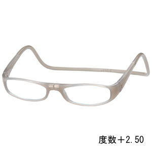 オーケー光学 OHKEI オーケー光学 クリック ユーロ アイスバーグ 度数+2.50 老眼鏡 CliC Euro