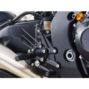 ベビーフェイス BabyFace ベビーフェイス 002-H015BK バックステップ/ブラック 6P CBR1000RR ABS 09-16