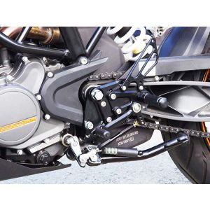 ベビーフェイス ベビーフェイス 002-KT005BKR バックステップ/ブラック 8P レース 125/200 DUKE 11-13