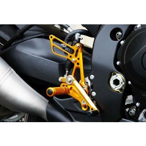 ベビーフェイス BabyFace ベビーフェイス 002-S012GD バックステップ/ゴールド 8X3P GSXR1000 09-16