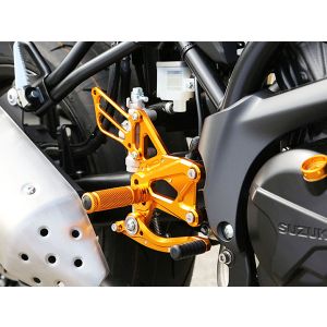 ベビーフェイス BabyFace ベビーフェイス 002-S019BK バックステップキット ブラック SV650 ABS 16-