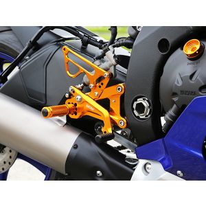 ベビーフェイス BabyFace ベビーフェイス 002-Y021BK バックステップキット ブラック YZF-R6 17-